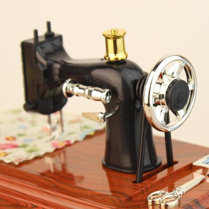 Mini Craft Retro Maszyna do Szycia Dekoracja