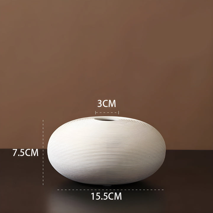 Minimalistyczny Ręcznie Wykonany Ceramiczny Wazon Zen