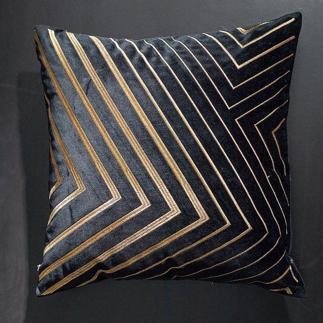 Luksusowe geometryczne poduszki - Elegancja do salonu i sypialni