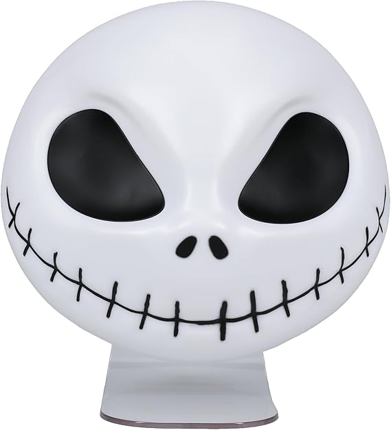 Halloween Jack Skellington Lampa Nocna – kolorowa figura anime z Dekoracji Świątecznej "Miasteczko Halloween"