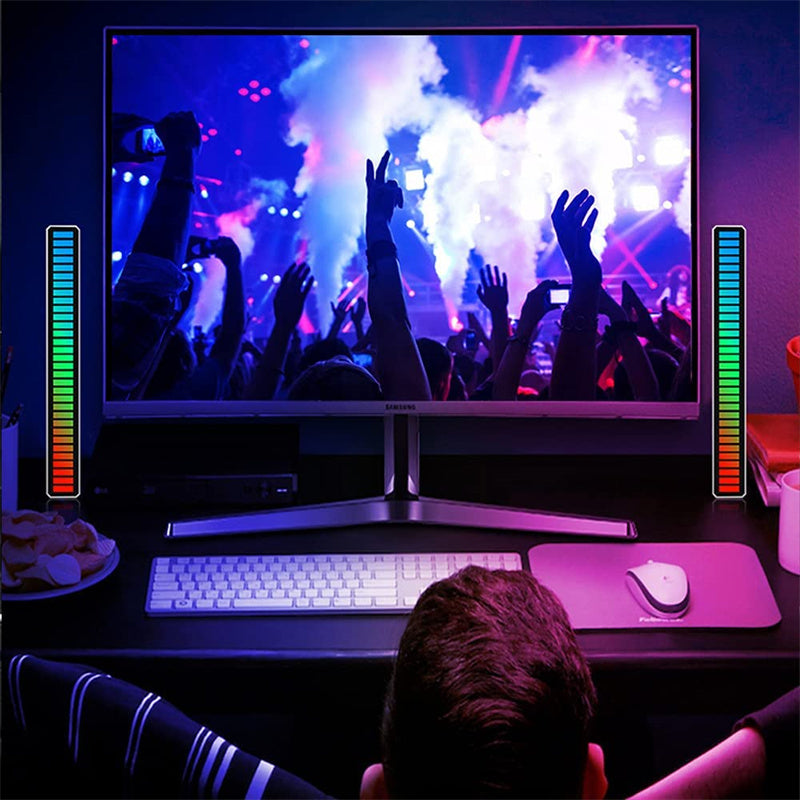 Bezprzewodowa Lampa RGB Sterowana Dźwiękiem