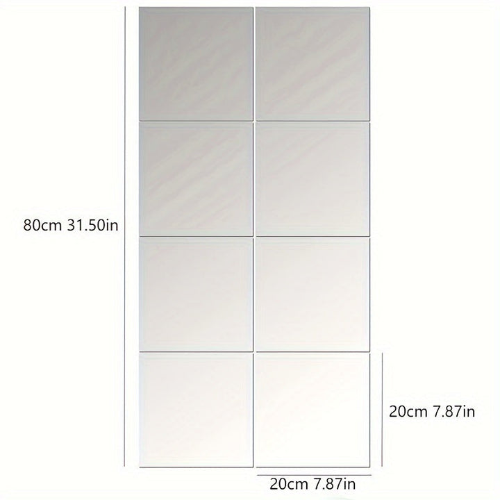 EleganceMirror – Luksusowy zestaw 3D luster akrylowych