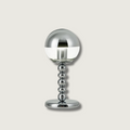 MirrorGlow – Minimalistyczna Lampa Stołowa w Chromie