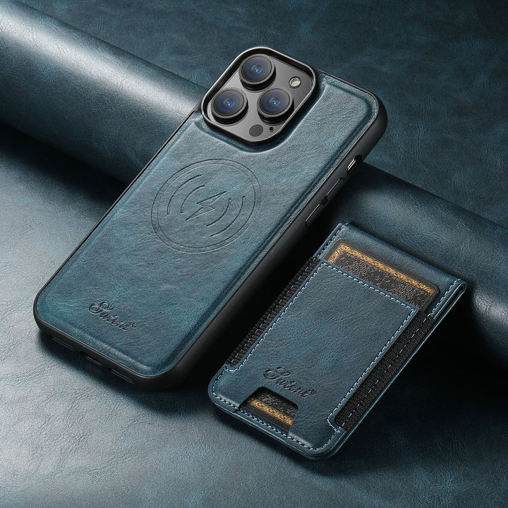 Etui LuxLeather - Eleganckie Etui Skórzane na Telefon z MagSafe