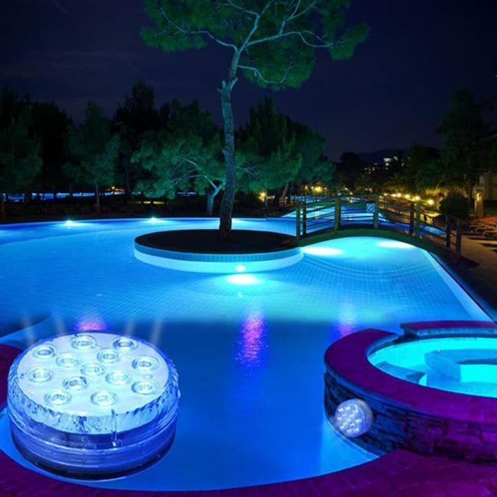 Zdalnie sterowana wodoodporna lampa LED z magnesem