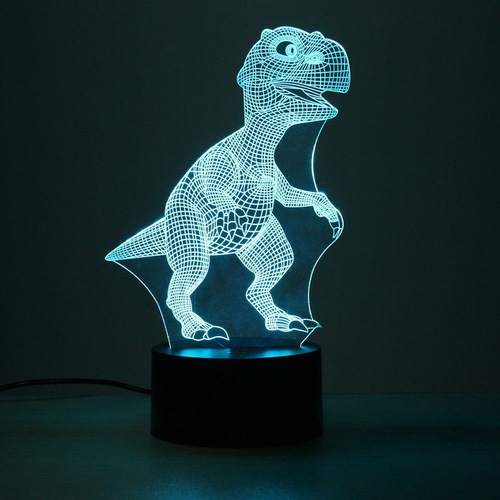 Lampka nocna Dinozaur - 3D Lampka Dinozaura - Lampka nocna T Rex