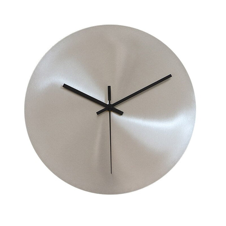 ClearTime - Minimalistyczny Zegar Ścienny ze Stali Nierdzewnej
