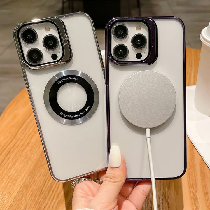 Etui na telefon iPhone z magnesem i podstawą