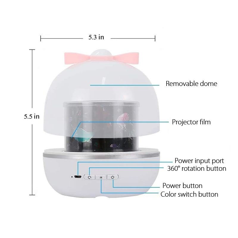 Projektor Gwiazd Nocne Lampy