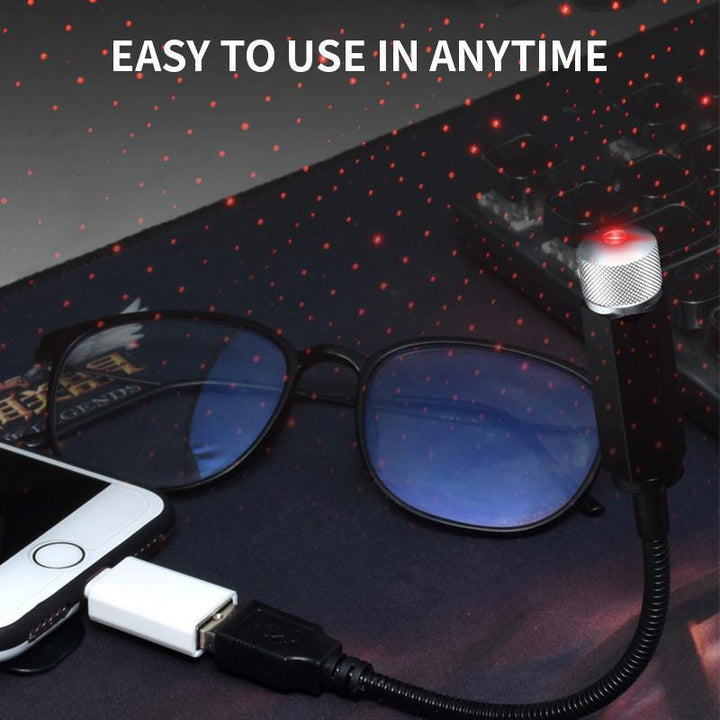 Romantyczna Koc i Lampka Nocna USB do Samochodu i Domu