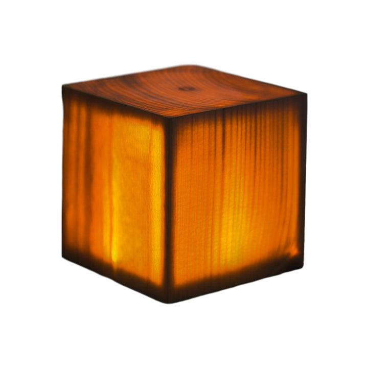 LumiWood – Lampa stołowa LED z baterią i dotykowym sterowaniem
