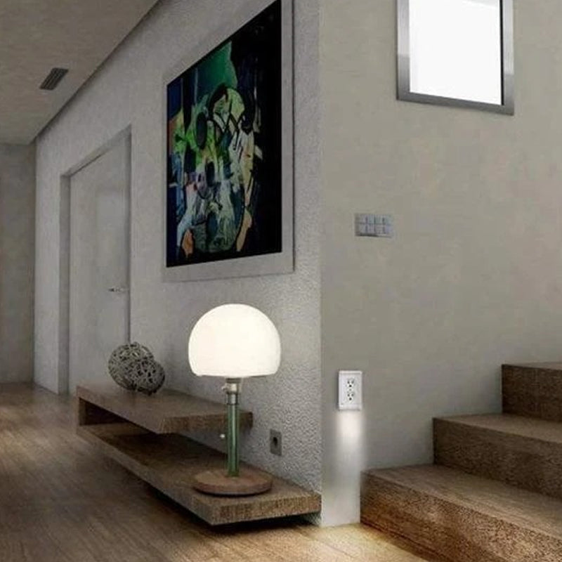 Gniazdo ścienne z podświetleniem LED