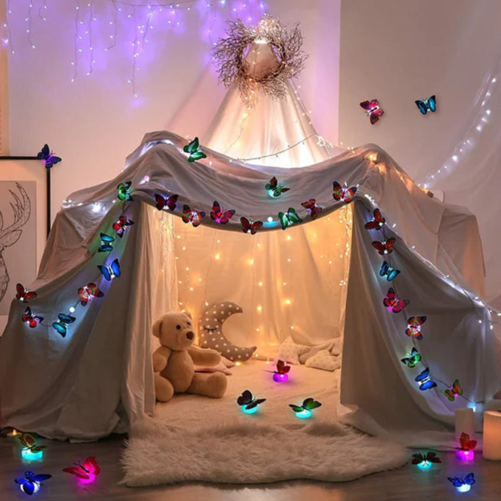 3D LED Dekoracja Motyla Nocna Lampa