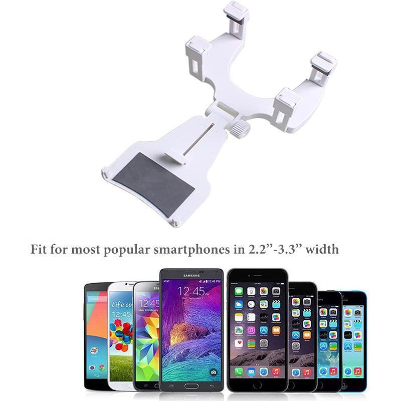 Uchwyt na telefon do lusterka wstecznego w samochodzie