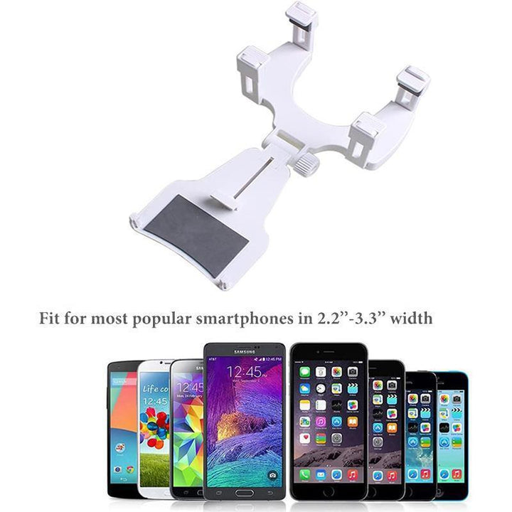 Uchwyt na telefon do lusterka wstecznego w samochodzie