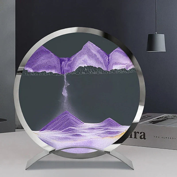 DynamicSands - Lampa Artystyczna z Piaskiem