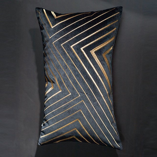 Luksusowe geometryczne poduszki - Elegancja do salonu i sypialni