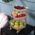 FruitTower - Elegancki Metalowy Stojak na Owoce