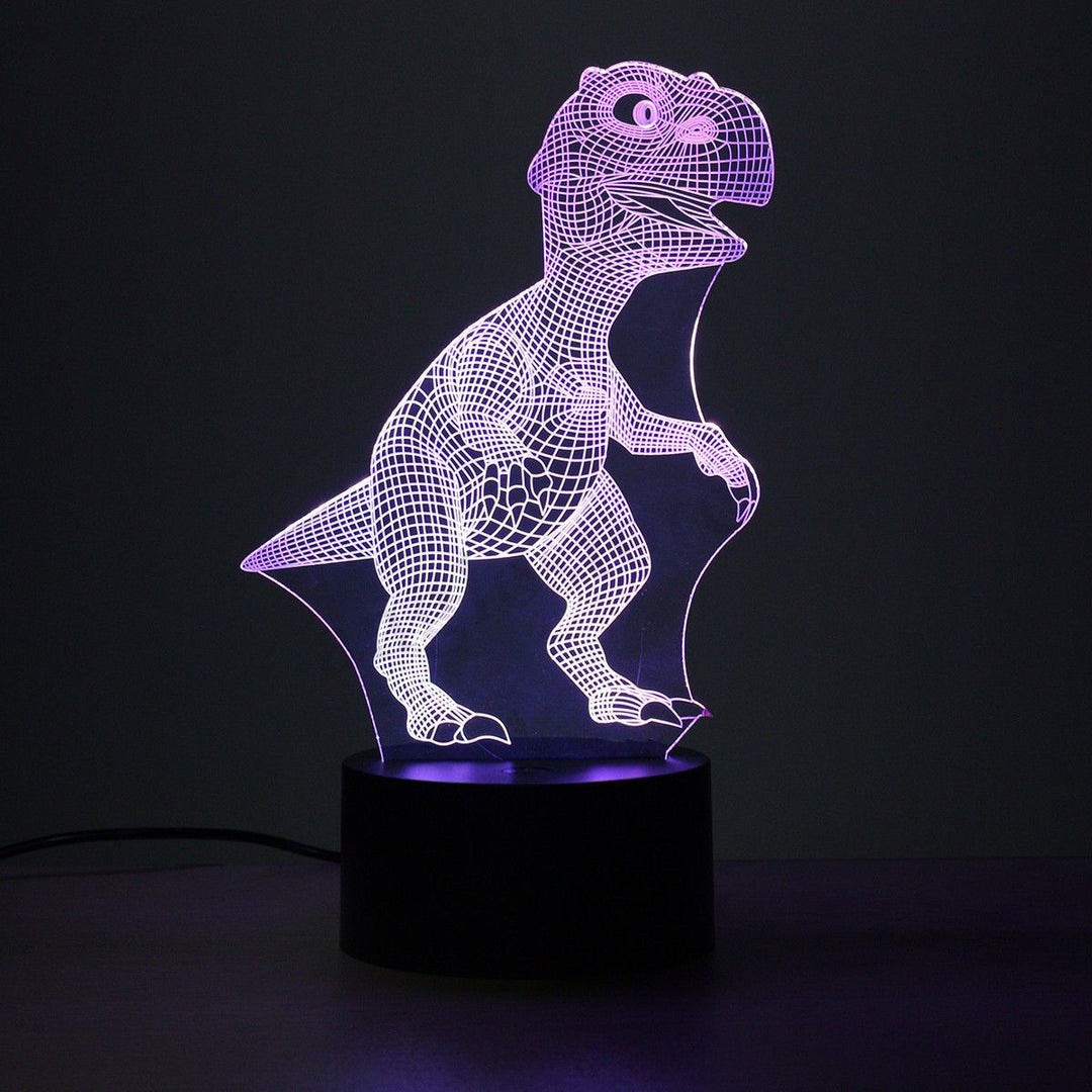Lampka nocna Dinozaur - 3D Lampka Dinozaura - Lampka nocna T Rex