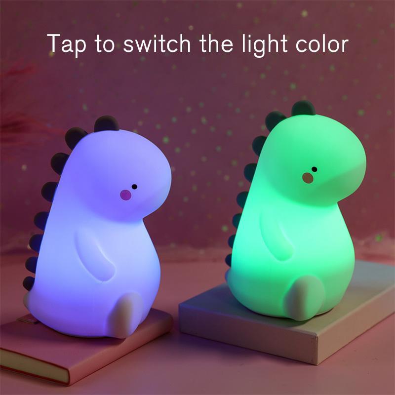 Ładowana Lampa Nocna Dinozaur