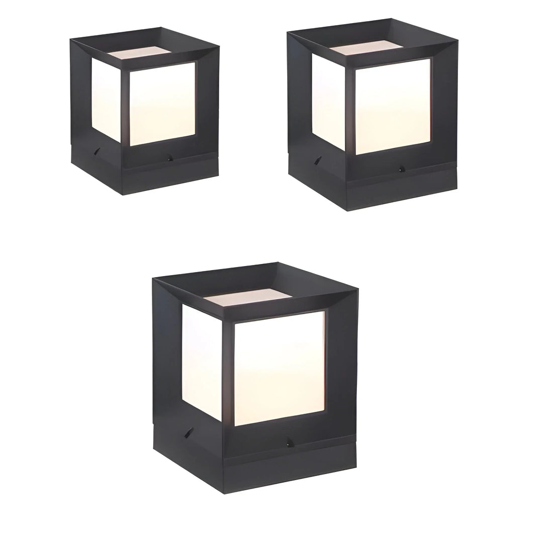 GlowPillar – Elegancka Zewnętrzna Lampa LED