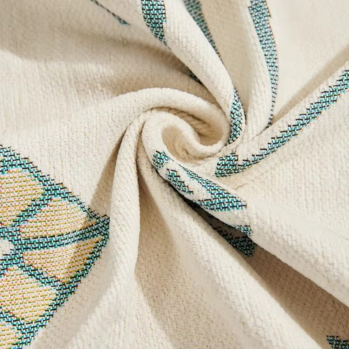 Pokrowiec na Sofę Meringue Chenille Geometry