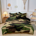 Camoflux - Elegancka Kolekcja Pościeli w Kamuflażu