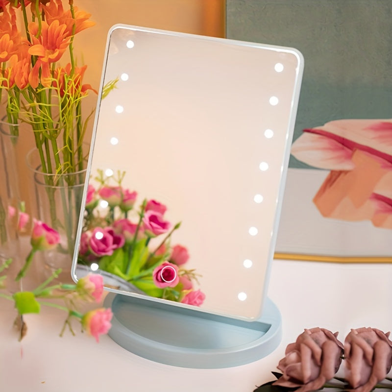 GlowMirror – Przenoś lusterko do makijażu z oświetleniem LED