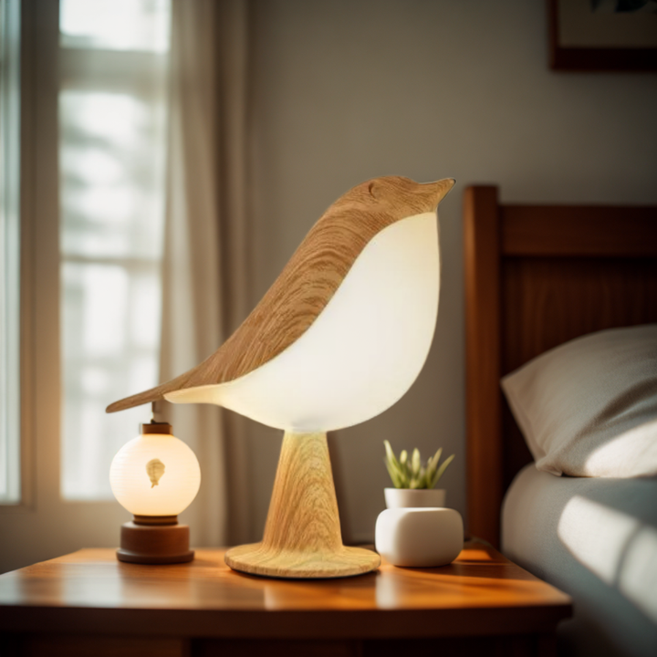 LumiNest Miękka Lampa Nocna | Urocza lampa, która uspokaja i upiększa Twoją przestrzeń