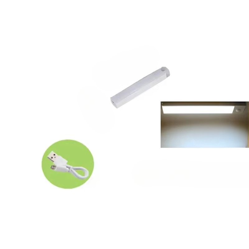 Inteligentna Lampa LED Nocna - Aktywacja Ruchem, Przyciemniana i Ładowalna