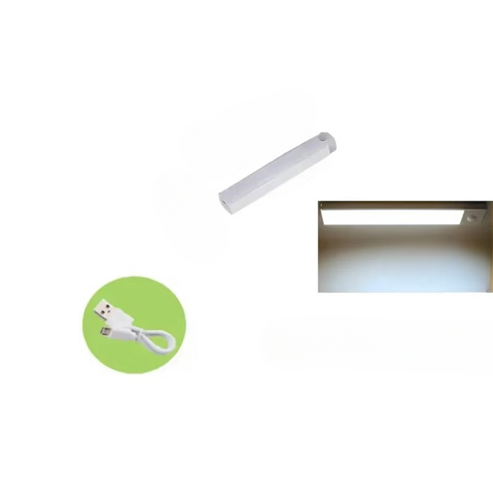 Inteligentna Lampa LED Nocna - Aktywacja Ruchem, Przyciemniana i Ładowalna