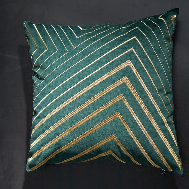 Luksusowe geometryczne poduszki - Elegancja do salonu i sypialni