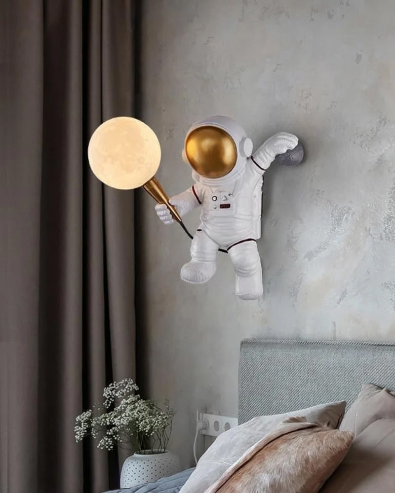 Lampa Ścienna Astronauta