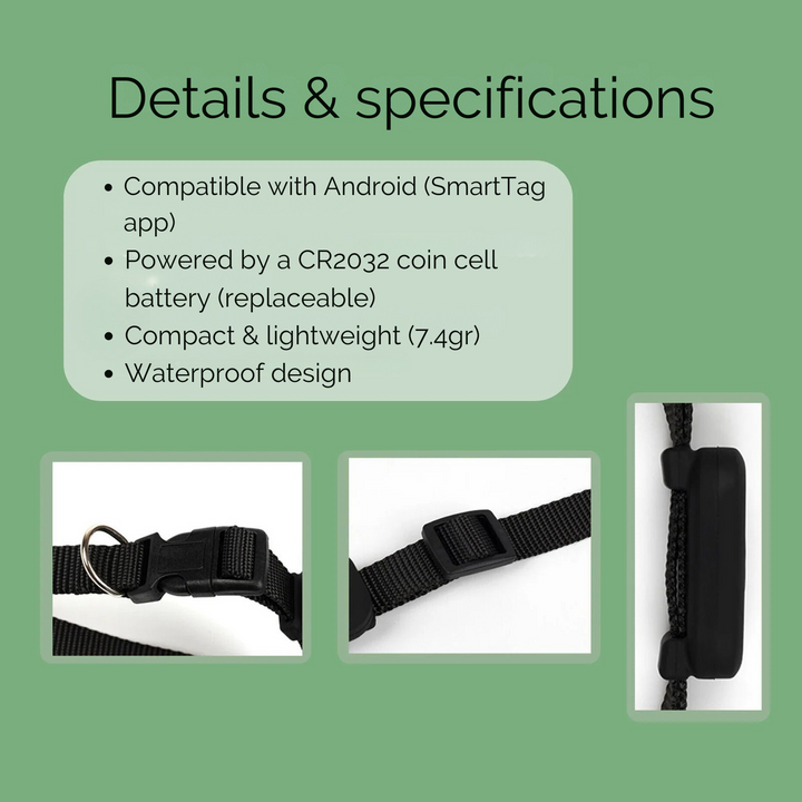 AnimalTracker Mini – Inteligentny Bluetooth Tracker dla Psów i Kotów