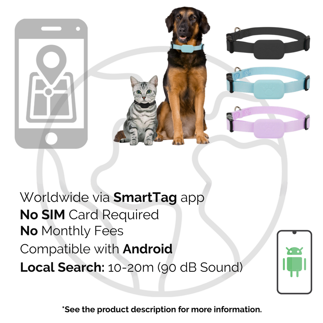 AnimalTracker Mini – Inteligentny Bluetooth Tracker dla Psów i Kotów
