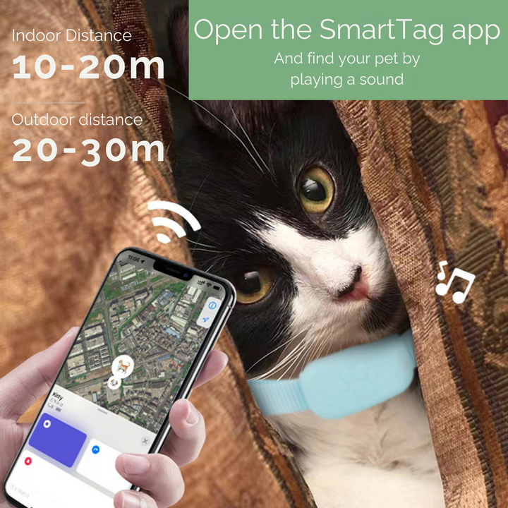 AnimalTracker Mini – Inteligentny Bluetooth Tracker dla Psów i Kotów