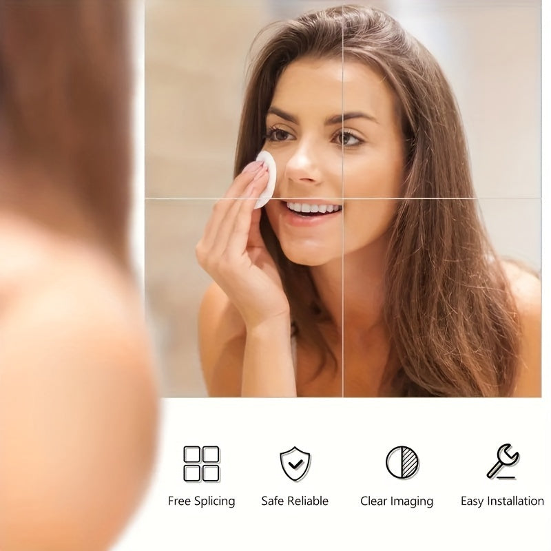 Zestaw Luster AcrylicSafe – Stylowe i Odporne na Stłuczenia Lustra
