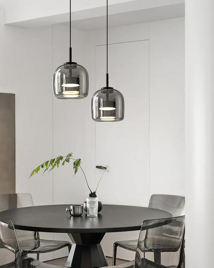 Lampa wisząca Valentino - Dym - Zestaw 2
