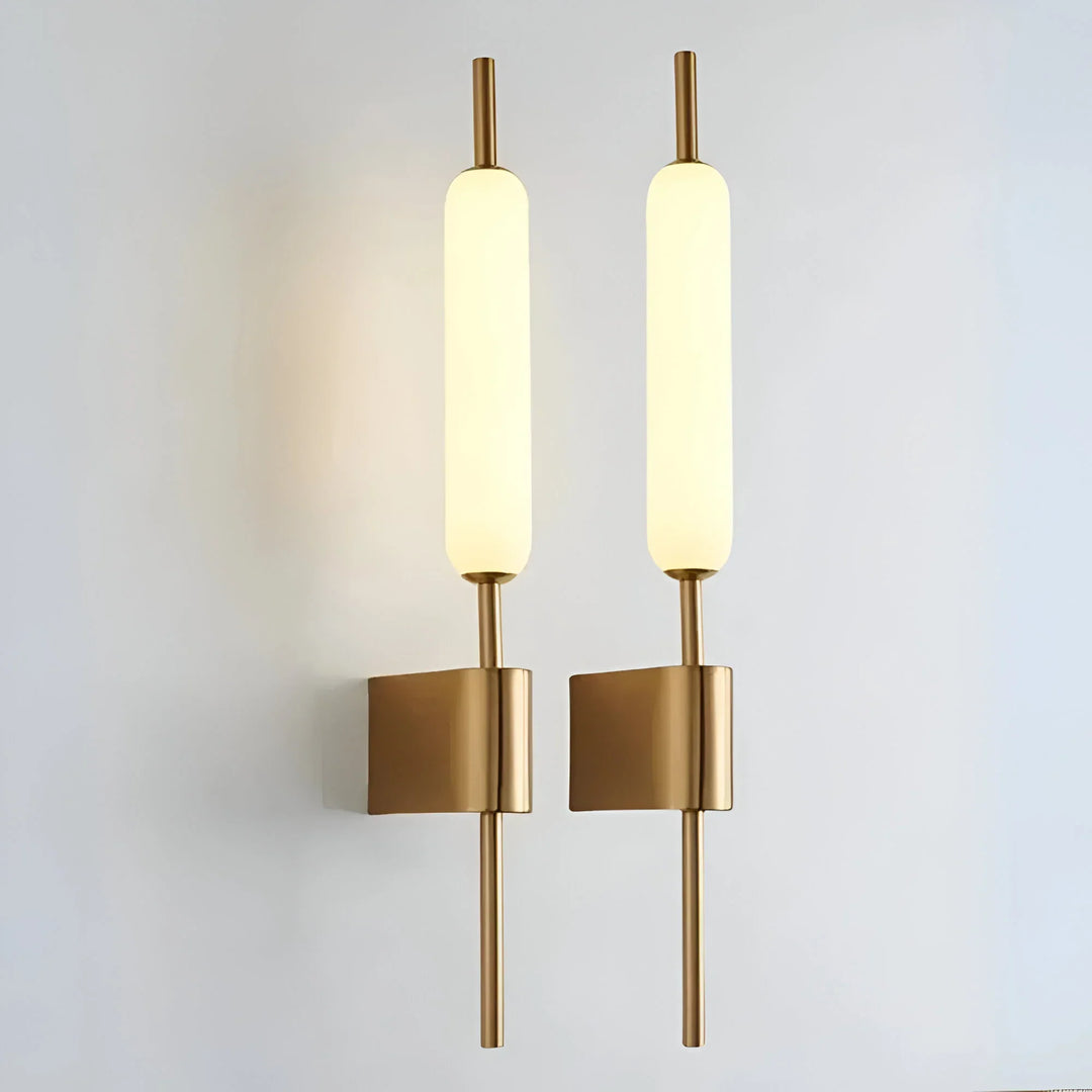 HelenaGlow – Złota Lampa Ścienna LED