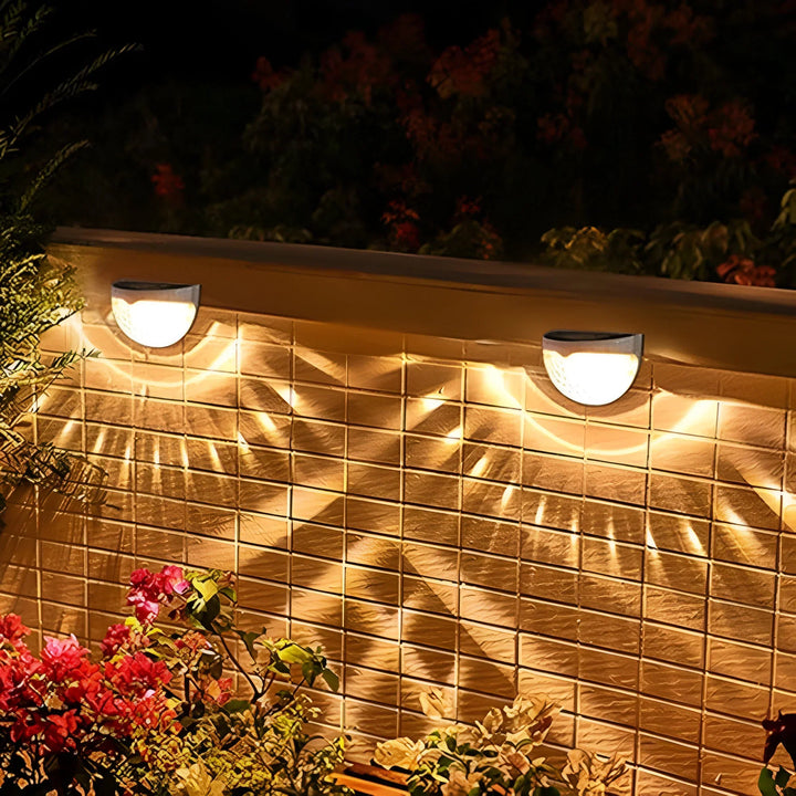 LumiWall – Słoneczna Lampa Ogrodowa na Ścianę