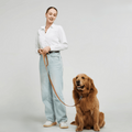 Zestaw Szelki dla Psa ComfyPaws z Linką i Uchwyt na Worki na Odchody
