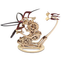 Rzeźba Kinetic Hummingbird z Drewna