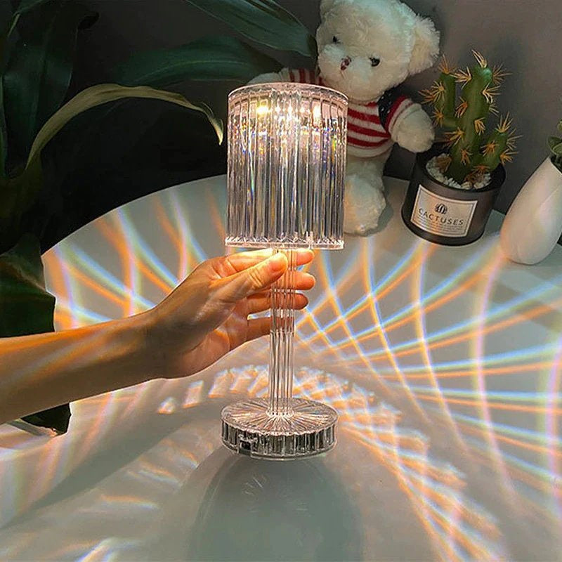 Lampa Kryształowa Gatsby z Dotykowym Sterowaniem