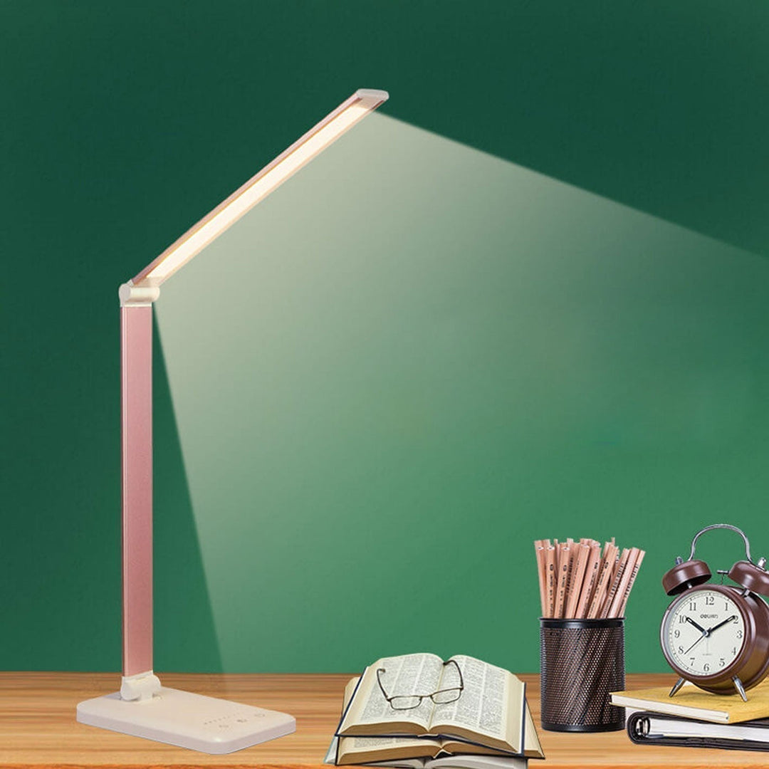 Nordycka Kreatywna Składana Dotykowa Dimmowalna Lampa Biurkowa LED