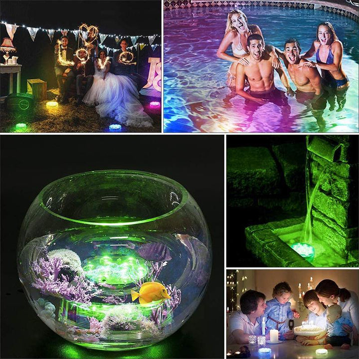 Zdalnie sterowana wodoodporna lampa LED z magnesem