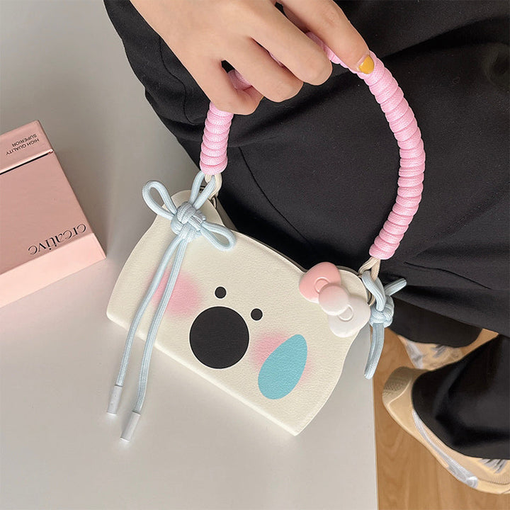 Etui na telefon Flip-Phone w stylu Insta z rysunkiem Westie
