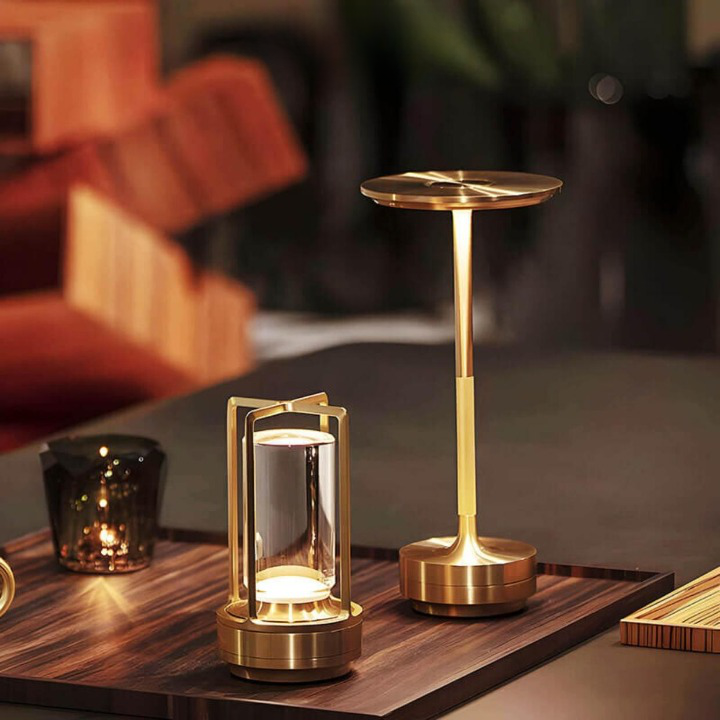 Luksusowa i Elegancka Bezprzewodowa Lampa Stołowa | AuraLux