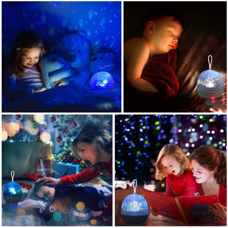 Projektor Gwiazd Nocne Lampy