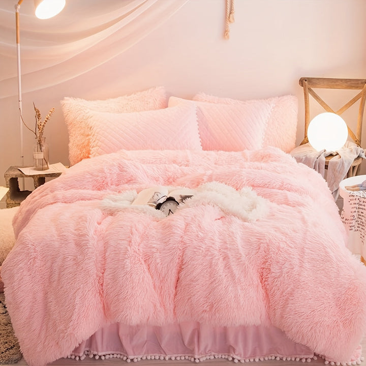 Luksusowy zestaw poszewek na kołdrę z weluru dla maksymalnego komfortu