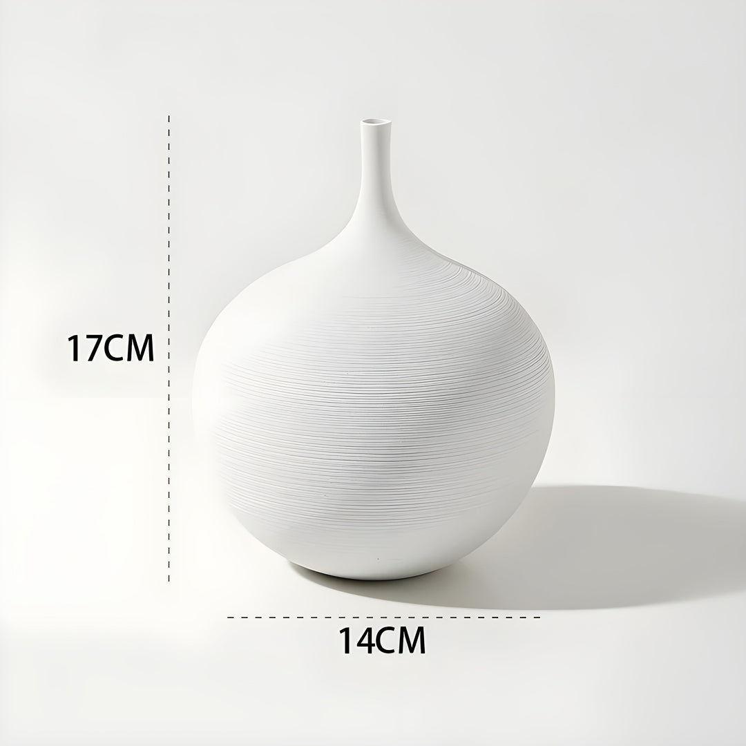 Minimalistyczny Ręcznie Wykonany Ceramiczny Wazon Zen